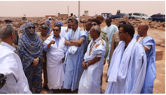 Les ministres du Commerce et de la Culture visitent les principaux sites historiques et touristiques de la ville de Rachid