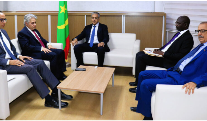 Le ministre de l’Énergie et du Pétrole reçoit l’ambassadeur d’Égypte