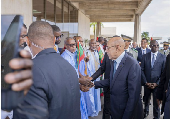 La colonie mauritanienne en Côte d’Ivoire a réservé un accueil chaleureux au Président de la République