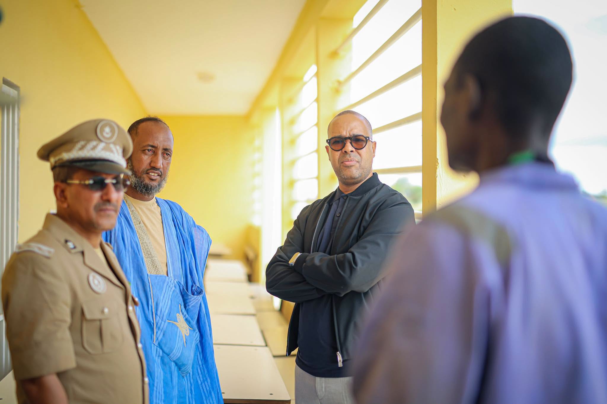Taazour en Assaba : le délégué général Sidi Ould Moulaye Zeine rend visite aux familles sinistrées par la tempête