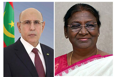 Le Président de la République adresse ses félicitations à la Présidente de l’Inde