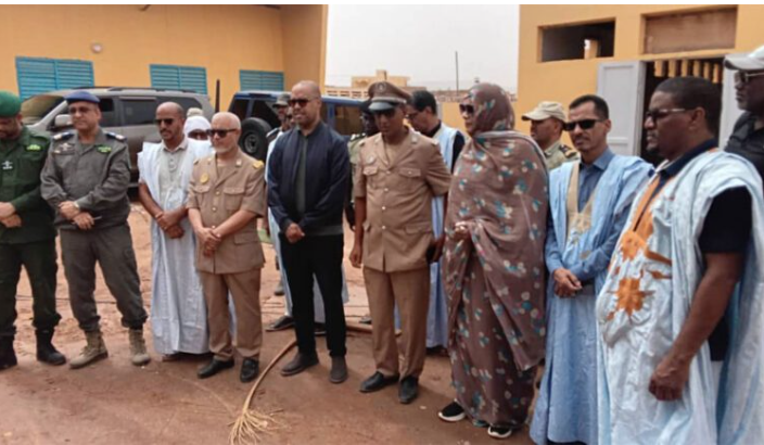 Taazour : le délégué général Sidi Ould Moulaye Zeine s’enquiert de l’état d’avancement de plusieurs chantiers à Atar