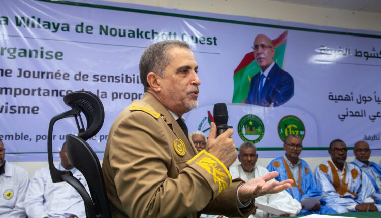 Photos : Cérémonie de signature de la Charte Citoyenne pour la propreté et le civisme présidée par le Wali de Nouakchott Ouest Hamoud Ould M'Hamed
