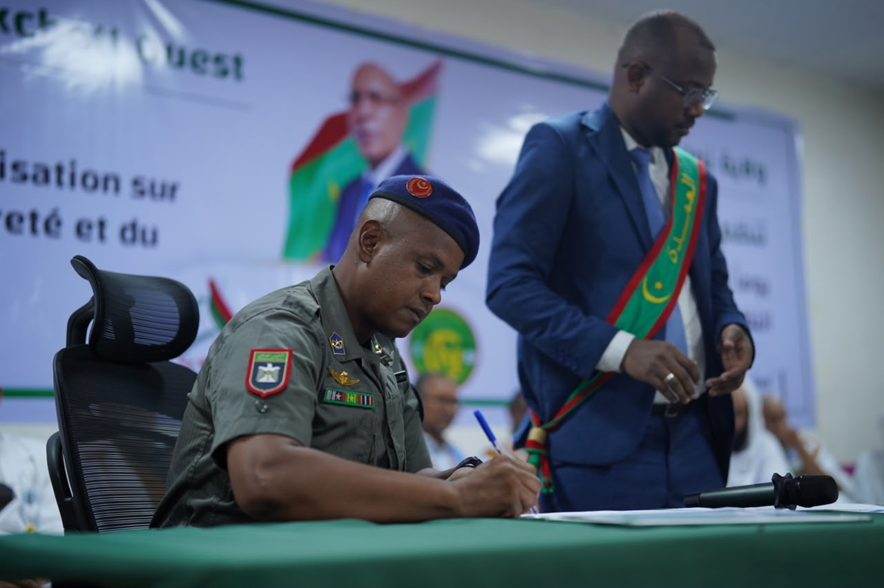 Photos : Cérémonie de signature de la Charte Citoyenne pour la propreté et le civisme présidée par le Wali de Nouakchott Ouest Hamoud Ould M'Hamed