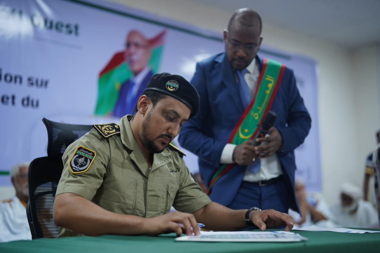 Photos : Cérémonie de signature de la Charte Citoyenne pour la propreté et le civisme présidée par le Wali de Nouakchott Ouest Hamoud Ould M'Hamed