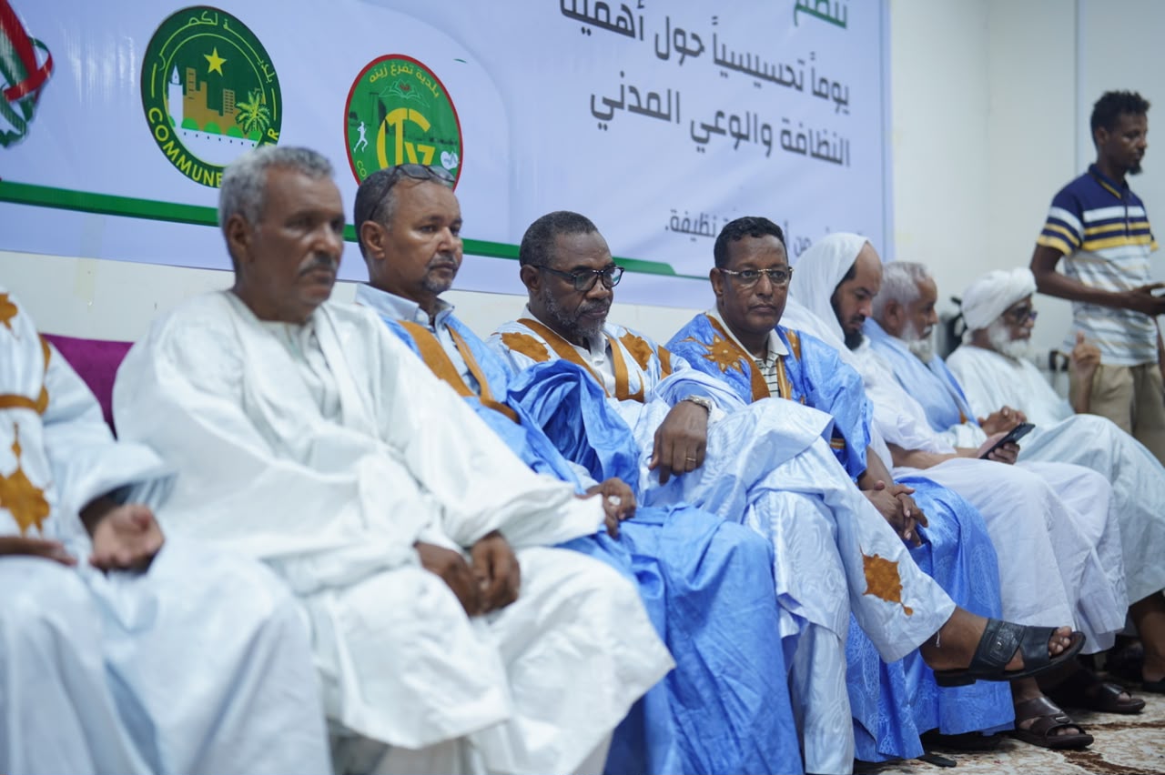 Photos : Cérémonie de signature de la Charte Citoyenne pour la propreté et le civisme présidée par le Wali de Nouakchott Ouest Hamoud Ould M'Hamed
