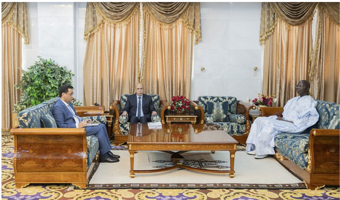 Le Président de la République reçoit le président de la commission d’enquête sur les incendies de deux postes de transformation électrique à Nouakchott