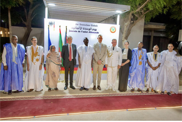 L’ambassade d’Allemagne à Nouakchott célèbre le 36e anniversaire de la Journée de l’unité allemande