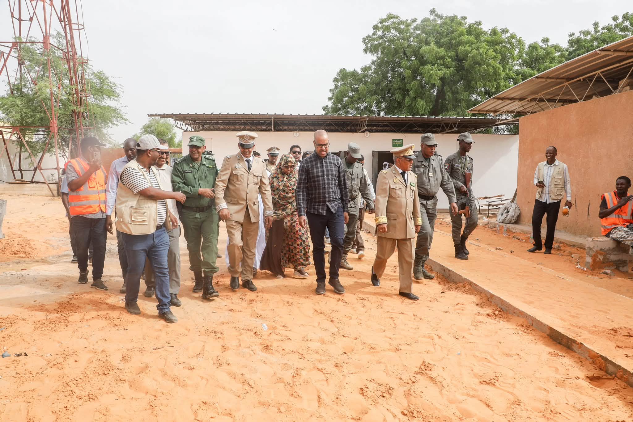 Le Délégué général de « Taazour » Sidi Ould Moulaye Zeine inaugure un internat pour élèves à Kiffa