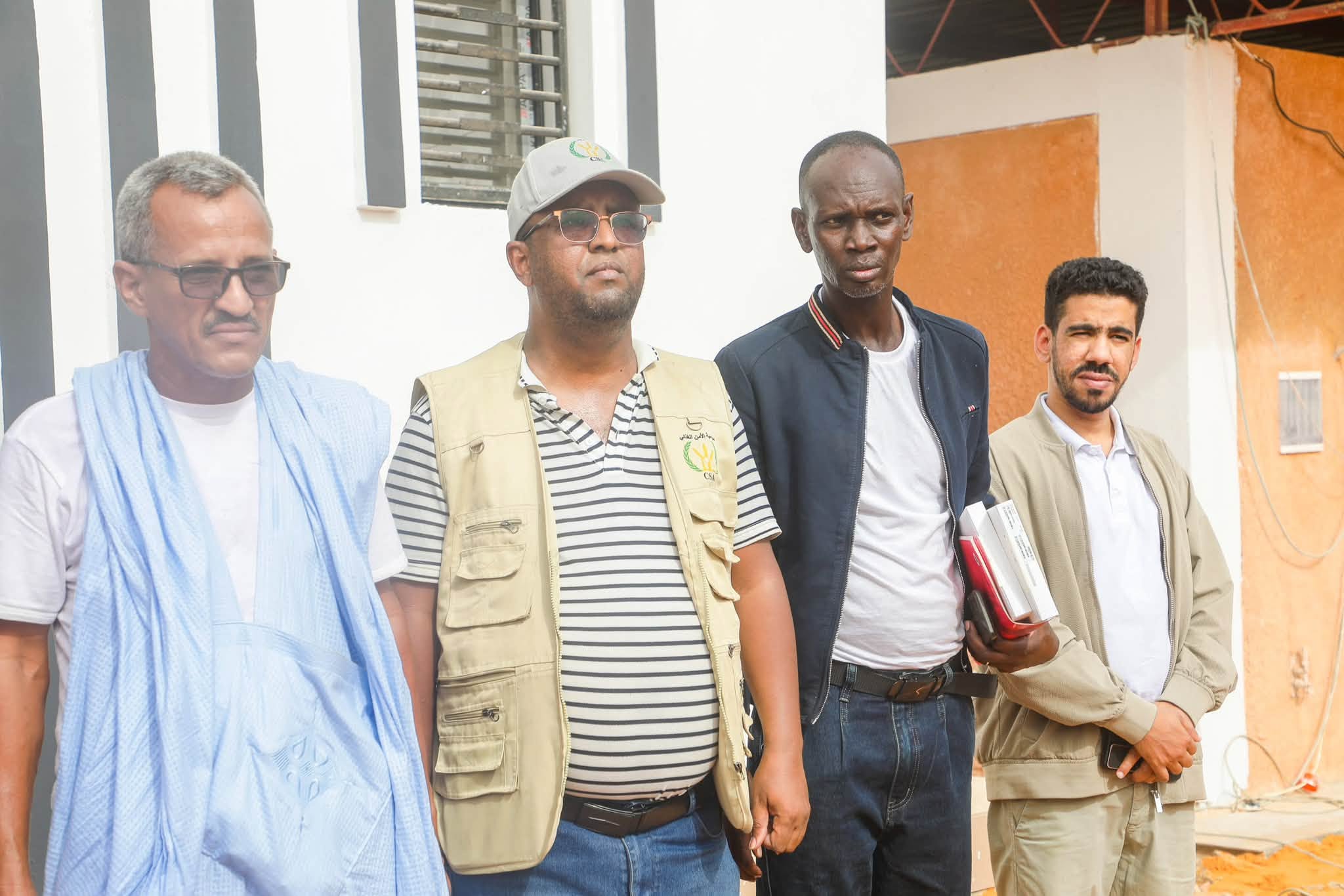 Le Délégué général de « Taazour » Sidi Ould Moulaye Zeine inaugure un internat pour élèves à Kiffa