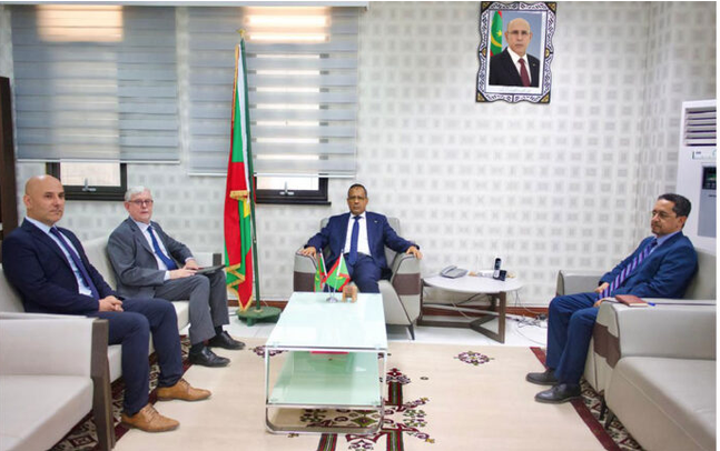 Le ministre des Affaires économiques reçoit le chef de la Délégation de l’Union Européenne en Mauritanie