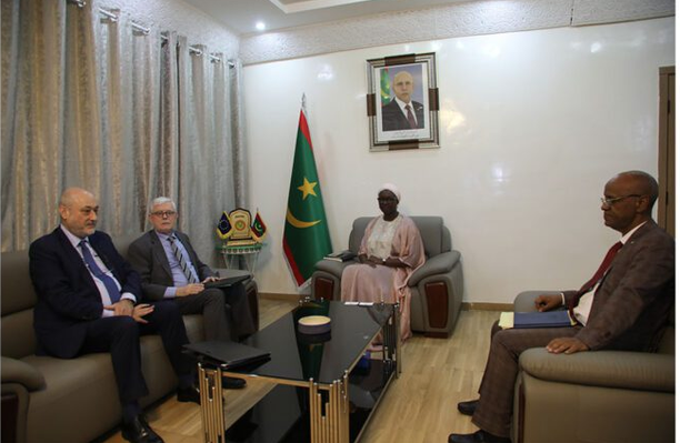 La ministre de la Pêche reçoit le chef de la mission de l’UE en Mauritanie