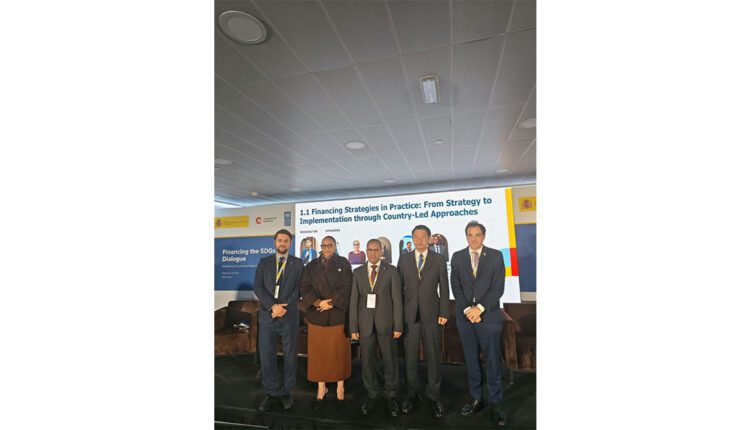 Le ministre des Affaires économiques présente à Madrid la vision de la Mauritanie en matière de financement du développement