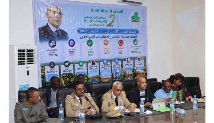 Le Délégué général de Taazour Sidi Ould Moulaye Zeine préside le lancement des concertations sur la deuxième phase du programme d’urgence au Gorgol