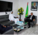 Le ministre de la Santé s'entretient avec le chargé d'Affaire de l’État du Koweït