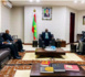 Le ministre des Affaires étrangères reçoit les lettres figurées de l’ambassadeur sud-africain