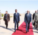 Le président de la République regagne la capitale en provenance du Caire