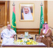 Le Président de la République rencontre le Prince héritier saoudien au Palais de Mina