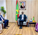 Le ministre des Affaires étrangères reçoit l’ambassadeur d’Algérie