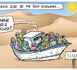 Migration clandestine : une embarcation transportant 156 migrants interceptée près de Nouadhibou