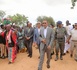 Taazour au Gorgol : Le Délégué général de la Solidarité s’enquiert de la situation des citoyens victimes des inondations à Tifoundé Civé