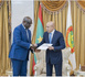 Le Président de la République reçoit un message écrit du Président de la Guinée-Bissau