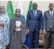 La Ministre de l’Environnement remet un message écrit du Président de la République à son homologue gabonais