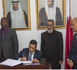 Le ministre des Affaires islamiques signe le registre de condoléances à l’ambassade de l’État du Qatar