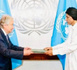L’ambassadeur, représentant permanent de la Mauritanie auprès de l’ONU, présente ses lettres de créance au Secrétaire général