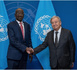 Le ministre des Affaires étrangères s’entretient avec le secrétaire général des Nations unies
