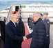Le Président de la République arrive à Moscou pour participer aux travaux du troisième Sommet Russie-Afrique