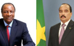 Le Président de la République reçoit une communication téléphonique de son homologue guinéen