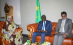 La ministre déléguée accueille le président de la commission de l’UA La ministre déléguée accueille le président de la commission de l’UA