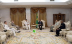 Le Président de la République reçoit le commandant de la force Barkhane Le Président de la République reçoit le commandant de la force Barkhane