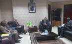 Le ministre des affaires étrangères reçoit le directeur des installations au département d’Etat américain Le ministre des affaires étrangères reçoit le directeur des installations au département d’Etat américain