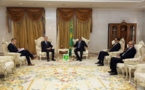 Le Président de la République reçoit l’Envoyé personnel du Secrétaire général des Nations Unies pour le Sahara occidental Le Président de la République reçoit l’Envoyé personnel du Secrétaire général des Nations Unies pour le Sahara occidental
