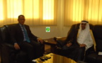 Le ministre du pétrole reçoit l’ambassadeur du Royaume d’Arabie Saoudite Le ministre du pétrole reçoit l’ambassadeur du Royaume d’Arabie Saoudite