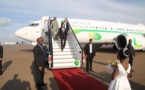 Arrivée du Président de la République à Kigali