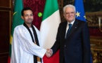 Notre ambassadeur en Italie présente ses lettres de créances Notre ambassadeur en Italie présente ses lettres de créances