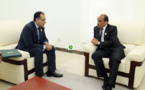 Le Président de la République s’entretient avec le premier ministre égyptien Le Président de la République s’entretient avec le premier ministre égyptien