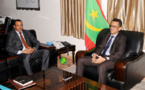 Le ministre de l’hydraulique s'entretient avec l’ambassadeur d’Egypte