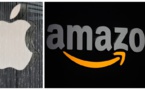 Apple et Amazon en tête de la course aux 1.000 milliards en Bourse
