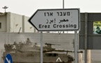Israël va rouvrir le point de passage d'Erez avec Gaza (ministère)