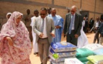 Le commissariat à la sécurité alimentaire CSA reçoit des lots des denrées alimentaires du Patronat Le commissariat à la sécurité alimentaire CSA reçoit des lots des denrées alimentaires du Patronat