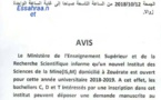 Institut des Sciences de la Mine : opportunité pour les bacheliers C, D et T Institut des Sciences de la Mine : opportunité pour les bacheliers C, D et T