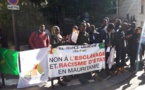 Paris, 4 octobre 2018 : Sit-in de soutien au leader abolitionniste emprisonné Biram