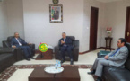 Le ministre des affaires étrangères et de la coopération reçoit l’ambassadeur de Tunisie