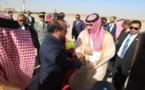Son Altesse le Prince héritier du Royaume frère d'Arabie Saoudite quitte Nouakchott