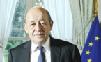 Arrivée à Nouakchott du ministre français des Affaires étrangères
