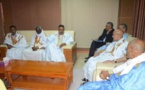 Ghazouani rencontre des leaders du RFD dirigés par Me Ould Lematt